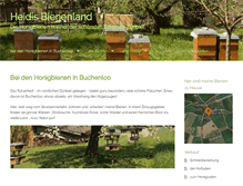 Tablet Screenshot of heidi-meyers-bienenhonig.ch